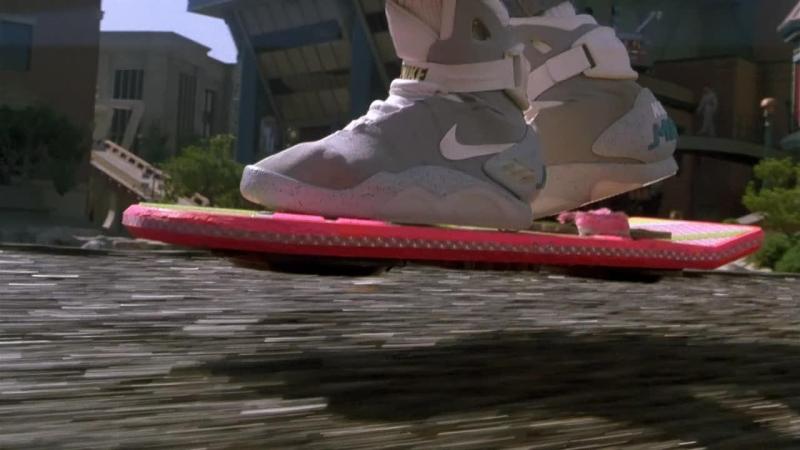 The hover board, arriving next year - according to Back to the Future (image source: http://www.digitaltrends.com)